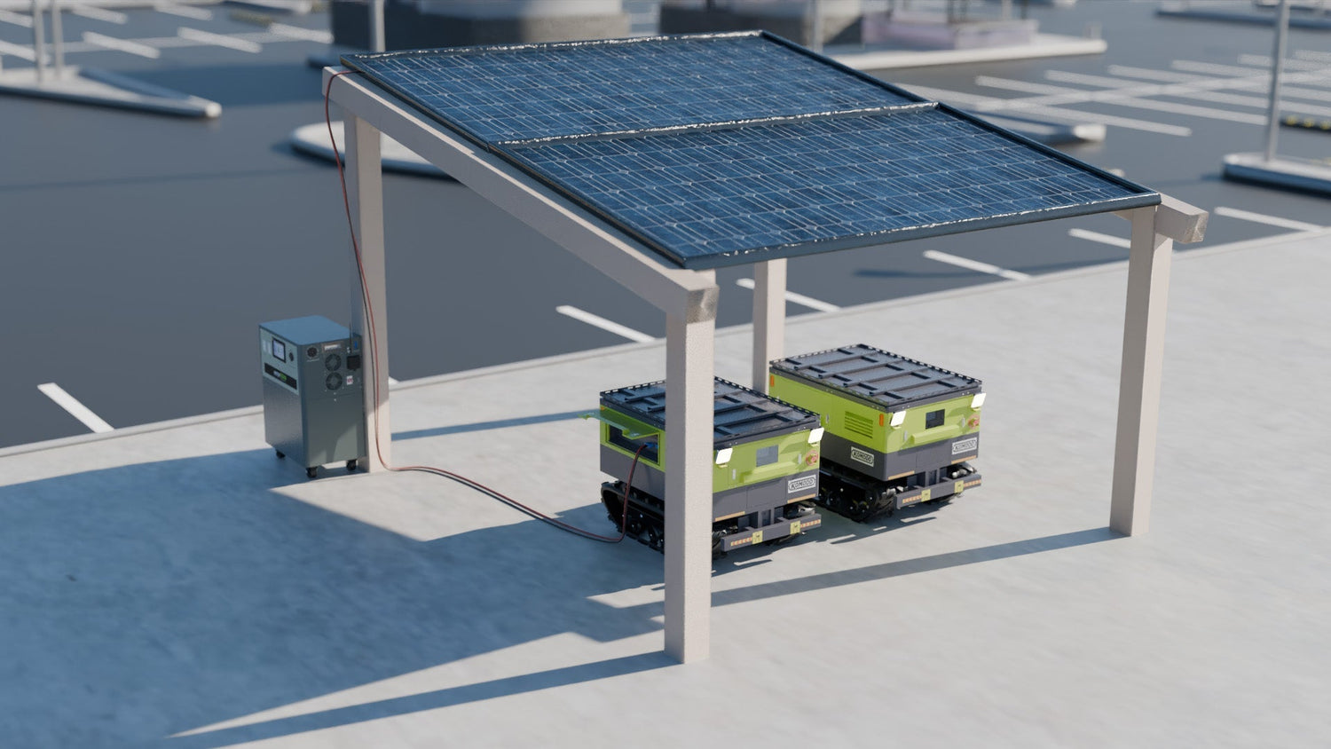 Komodo PV Solar Charging Station