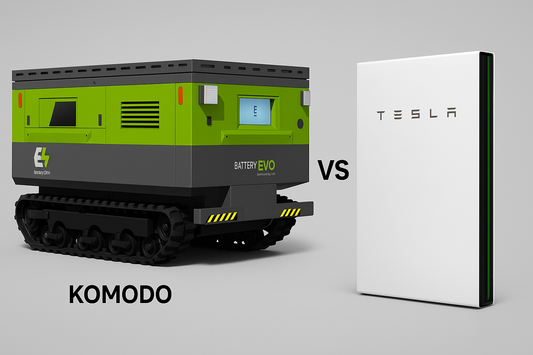 Tesla Powerwall vs Komodo: Which Solar Battery Is Right for Your Home?