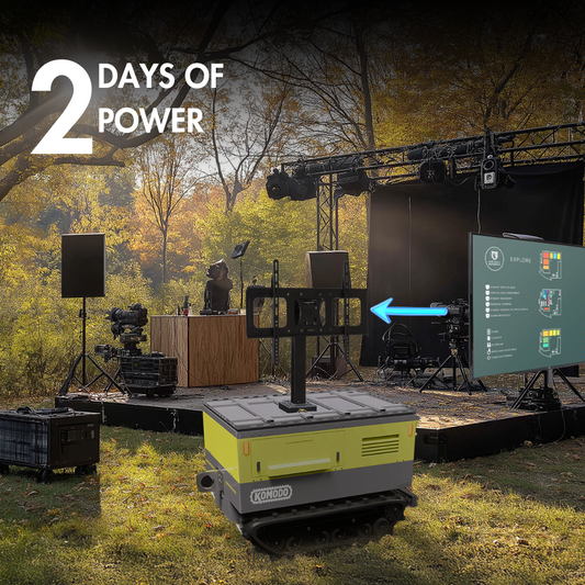Elevating Outdoor Events: The Silent Power of the Komodo Mobile Power Tank