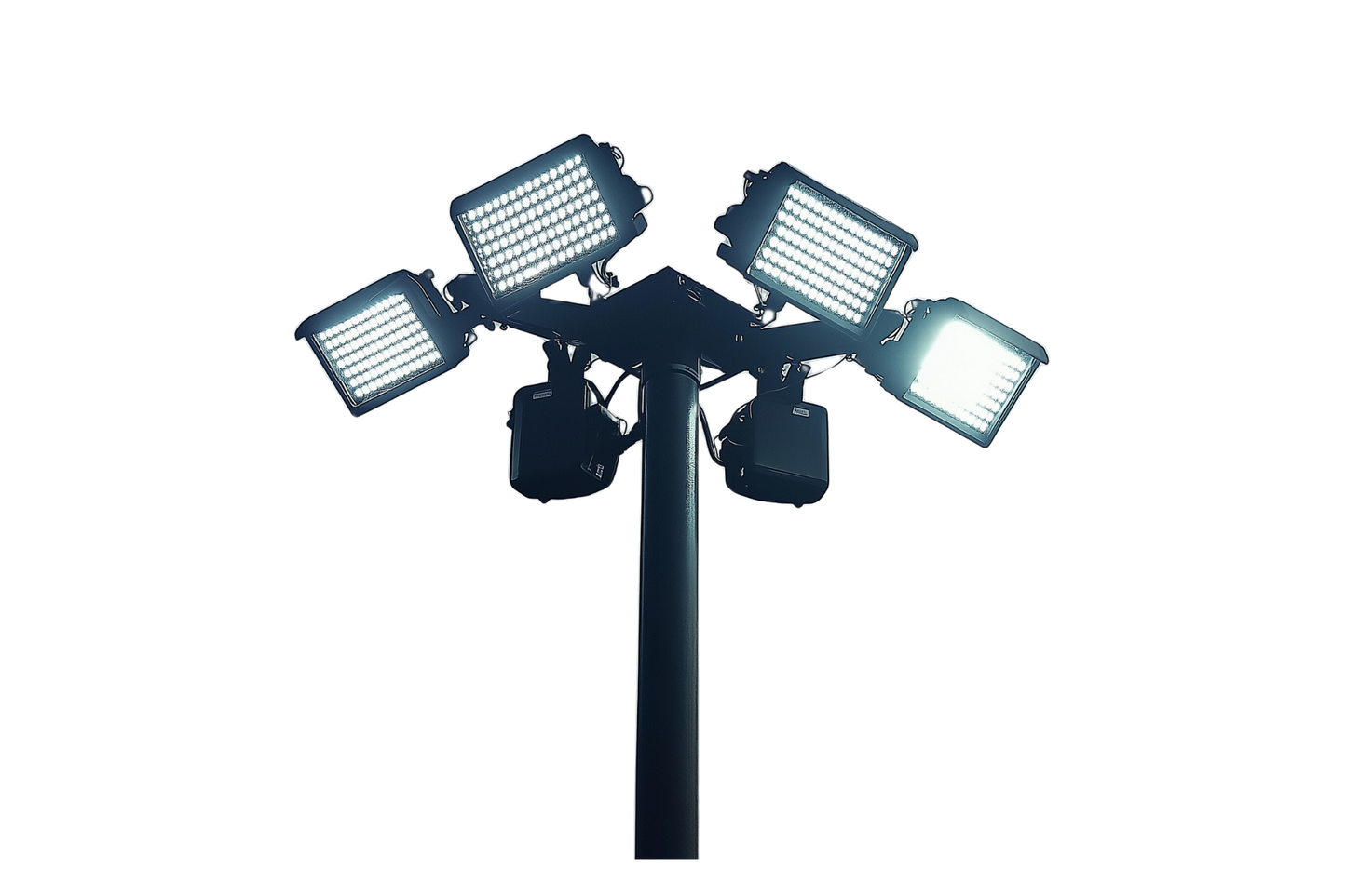 Security Light Pole + Camera